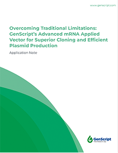  Overcoming Traditional Limitations: GenScript’s Advanced mRNA Applied Vector for Superior Cloning and Efficient Plasmid Production