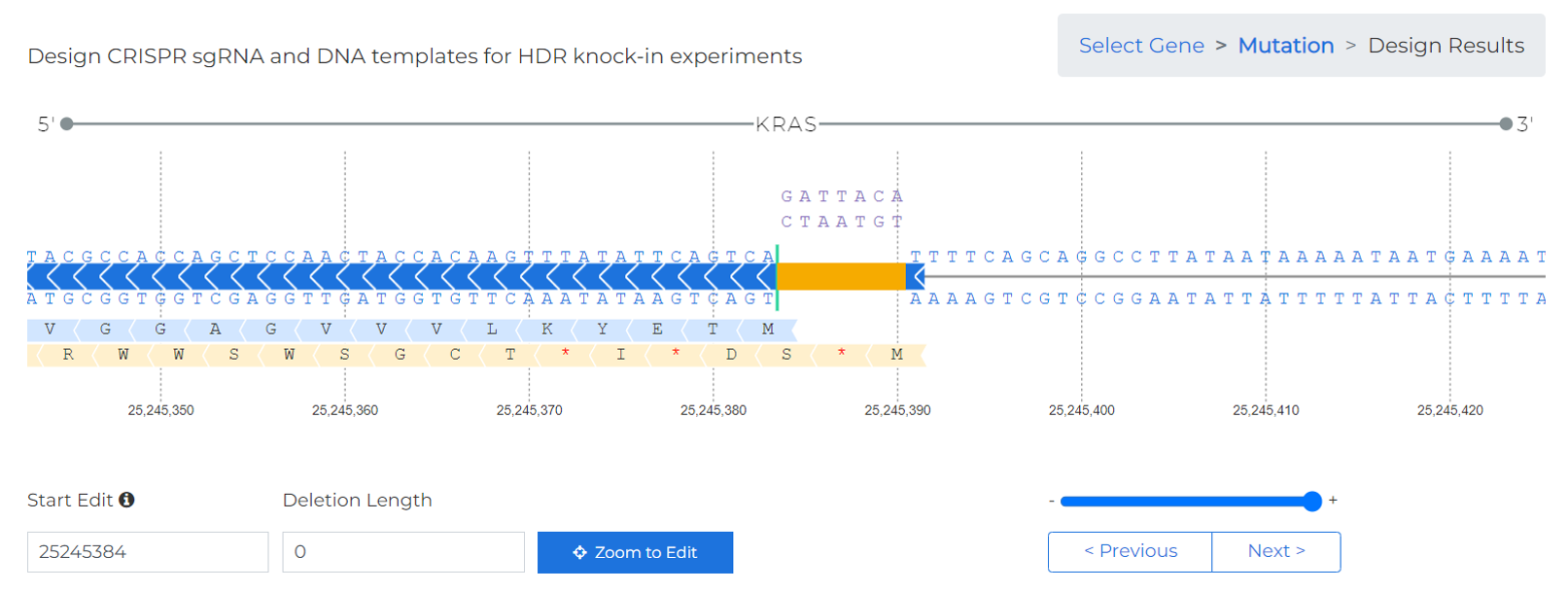 Interactive Design Map